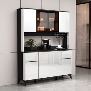 Tủ đẹp sang trọng Tủ búp phê hiện đại phòng khách Tủ rượu Tủ chè Tủ bếp Tủ một bức tường nhà - Hình 2