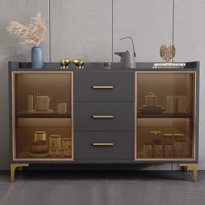 Tủ đẹp sang trọng Tủ búp phê Tủ rượu Tủ búp phê hiện đại Tủ bếp để đồ Tủ lò vi sóng Tủ