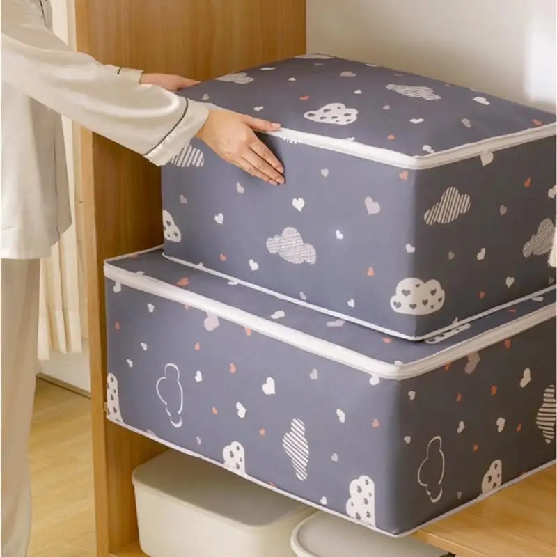 Tủ đồ 105L Chống Ẩm Quần Áo Túi Bảo Quản Dung Tích Lớn Chăn Phân Loại Túi Chống Bụi Tủ Quần Áo Dưới Giường Bảo Quản - Hình 3 Tủ đồ 105L Chống Ẩm Quần Áo Túi Bảo Quản Dung Tích Lớn Chăn Phân Loại Túi Chống Bụi Tủ Quần Áo Dưới Giường Bảo Quản - Hình 3