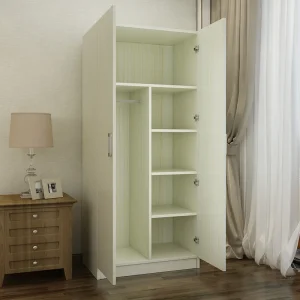 Tủ đồ Almirah Design Tủ mở Tủ quần áo làm sẵn Túi bọc đồ nội thất Gói phẳng Tủ quần áo - Hình 4