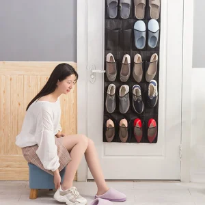 Tủ đồ Giày Dụng Trên Cửa Treo Giày Dụng Cho Tủ Quần Áo Cửa, Đựng Giày Giá Đỡ Cho Dép Giày Xăng Đan - Hình 2