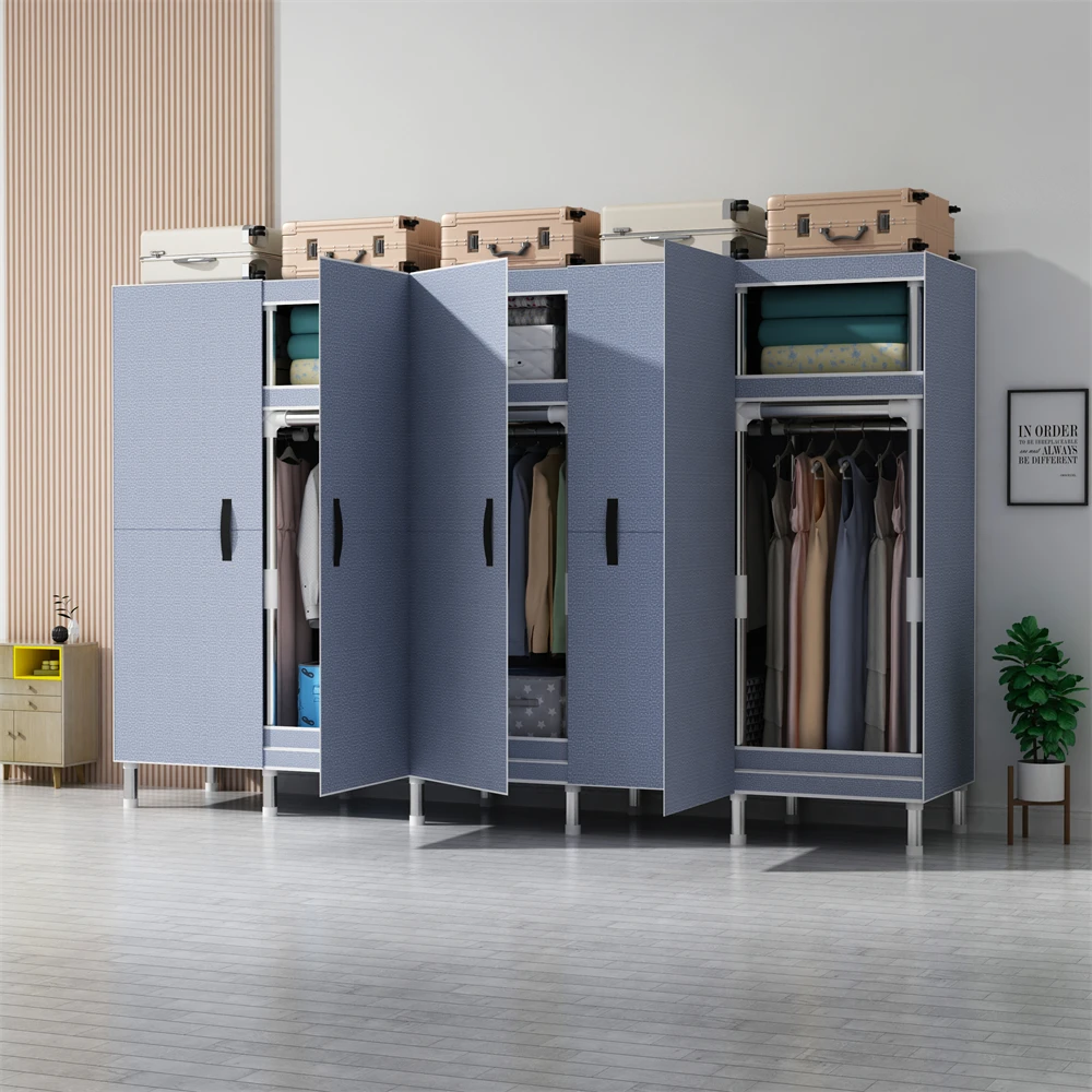 Tủ đồ LEEGOHOME Tủ Quần Áo Tủ Quần Áo Vải Nội Thất Phòng Ngủ 85/125/166/207x45x170cm 26mm Ống thép Hỗ Trợ Hộ Gia Đình Tủ đồ LEEGOHOME Tủ Quần Áo Tủ Quần Áo Vải Nội Thất Phòng Ngủ 85/125/166/207x45x170cm 26mm Ống thép Hỗ Trợ Hộ Gia Đình