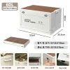 Tủ đồ Mới Cắm Trại Ngoài Trời Gấp Hộp Bảo Quản Mở Sang Một Bên Protable Du Lịch Ngoài Trời Dã Ngoại Hộp Bảo Quản Cốp Xe Ô Tô Hộp Phân Loại