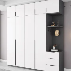 Tủ đồ Tiết Kiệm Không Gian Tủ Quần Áo Cao Cấp Kích Thước Đầy Đủ Thẩm Mỹ Phòng Ngủ Bằng Gỗ Tủ Quần Áo Hệ Thống Tủ Ngăn Kéo Ropero Armables Nội Thất Gia Đình - Hình 2