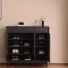 Tủ đồ Tối giản Phòng Khách Đẹp Tủ Sang Trọng Tổ Chức Bằng Gỗ Trưng Bày Tủ Bảo Quản Phòng Khách Mở Đơn Giản Nội Thất Meble