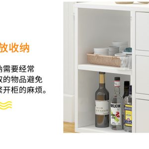 Tủ Đơn giản hiện đại Tủ búp phê Tủ gia đình tiết kiệm Tủ phong cách châu Âu Tủ lò vi sóng Tủ chè Tủ - Hình 3