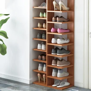 Tủ Đơn Giản Và Dễ Dàng Giày Hộ Gia Đình Trong Nhà Tiết Kiệm Cửa Hẹp Và Nhỏ Mini Tỉnh Không Gian Tủ Giày Bảo Quản - Hình 2