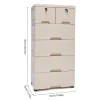Tủ Đựng Đồ 6 Ngăn Kéo, Ngăn Kéo Tủ Quần Áo Cao Cấp Sắp Xếp Quần Áo, Phòng Chơi, Nội Thất Phòng Ngủ