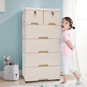 Tủ Đựng Đồ 6 Ngăn Kéo, Ngăn Kéo Tủ Quần Áo Cao Cấp Sắp Xếp Quần Áo, Phòng Chơi, Nội Thất Phòng Ngủ - Hình 2