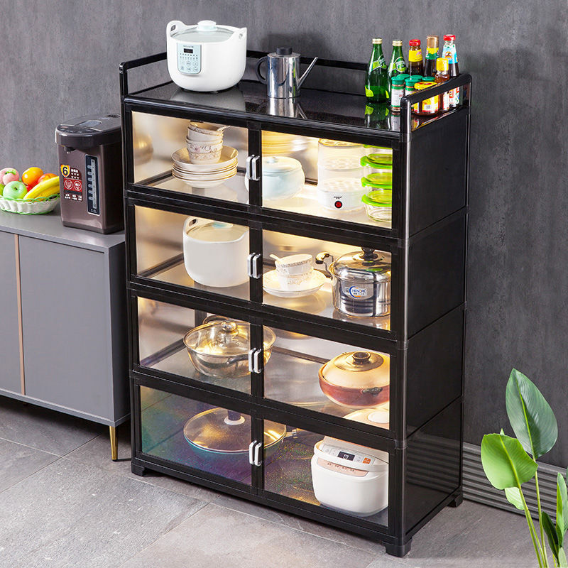 Tủ Giá bếp cao từ trần đến sàn Tủ ăn nhiều tầng Tủ đa chức năng Tủ đựng bát đĩa Tủ đựng nồi - Hình 2 Tủ Giá bếp cao từ trần đến sàn Tủ ăn nhiều tầng Tủ đa chức năng Tủ đựng bát đĩa Tủ đựng nồi - Hình 2