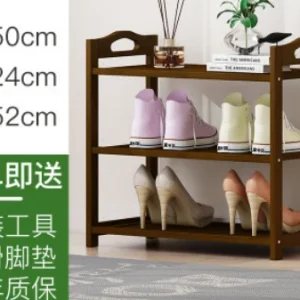 Tủ Giá để giày tre chống bụi, Tủ giày tiết kiệm không gian gia đình, giá để đồ tiết kiệm, kệ đa năng - Hình 2