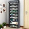 Tủ Giày Chống Bụi Bảo Quản Tủ Quần Áo Hành Lang Tiết Kiệm Không Gian Shoerack Giá Đỡ Nội Thất Gia Đình