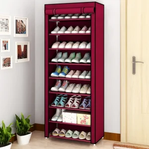 Tủ Giày Chống Bụi Bảo Quản Tủ Quần Áo Hành Lang Tiết Kiệm Không Gian Shoerack Giá Đỡ Nội Thất Gia Đình - Hình 2