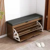 Tủ Giày Có Giá Để Đồ Lối Vào Thay Phân Hộ Gia Đình Tủ Nhiều Lớp Băng Ghế Dự Bị phong cách Châu Âu 42x20x110cm