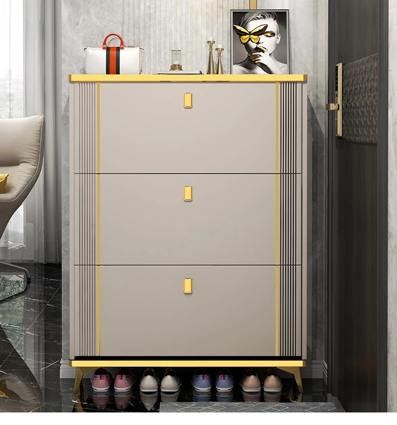 Tủ giày dạng xô lật, giá để giày đơn giản để tích hợp đồ tạo tác trong Tủ trước cửa dành cho hộ gia đình - Hình 2 Tủ giày dạng xô lật, giá để giày đơn giản để tích hợp đồ tạo tác trong Tủ trước cửa dành cho hộ gia đình - Hình 2