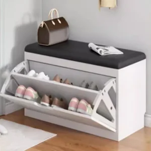 Tủ Giày Đơn Giản Nhật Bản Trưng Bày Phòng Khách Hiện Đại Giá Để Giày Trắng Hành Lang Thấp Tiết Kiệm Không Gian Sapateira Nội Thất Lối Vào - Hình 3