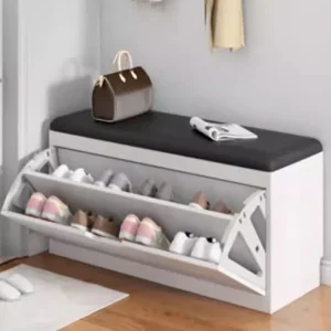 Tủ Giày Đơn Giản Nhật Bản Trưng Bày Phòng Khách Hiện Đại Giá Để Giày Trắng Hành Lang Thấp Tiết Kiệm Không Gian Sapateira Nội Thất Lối Vào - Hình 4