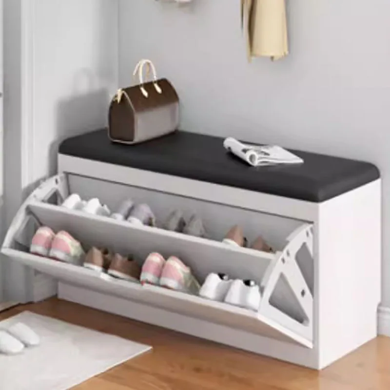 Tủ Giày Đơn Giản Nhật Bản Trưng Bày Phòng Khách Hiện Đại Giá Để Giày Trắng Hành Lang Thấp Tiết Kiệm Không Gian Sapateira Nội Thất Lối Vào - Hình 4 Tủ Giày Đơn Giản Nhật Bản Trưng Bày Phòng Khách Hiện Đại Giá Để Giày Trắng Hành Lang Thấp Tiết Kiệm Không Gian Sapateira Nội Thất Lối Vào - Hình 4