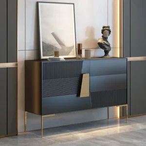 Tủ Giày Góc Sang Trọng Tủ Quần Áo Màu Đen Hiện Đại Tiết Kiệm Không Gian Tủ Giày Di Động Màn Hình Meuble Chausssure Nội Thất Ban Công - Hình 2