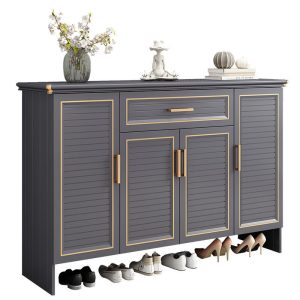 Tủ giày ngoài trời chống nước – Chất liệu hợp kim nhôm hiện đại, bền bỉ, dùng cho không gian sân vườn - Hình 4