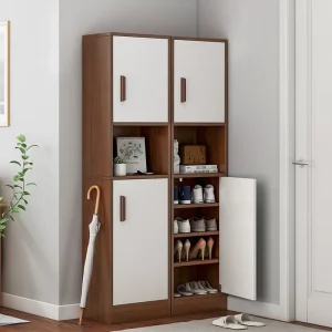 Tủ Giày Nhà Cửa Nhỏ Giày Tủ Bảo Quản Tiết Kiệm Không Gian Phòng Khách Cầu Thang Chống Bụi Scarpiere Nội Thất Cao Cấp - Hình 3