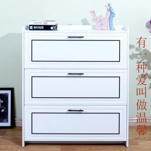 Tủ giày sang trọng Gỗ lối vào Kệ băng ghế Nhà thiết kế Góc ghế dự bị Scarpiera Legno Nội thất - Hình 4