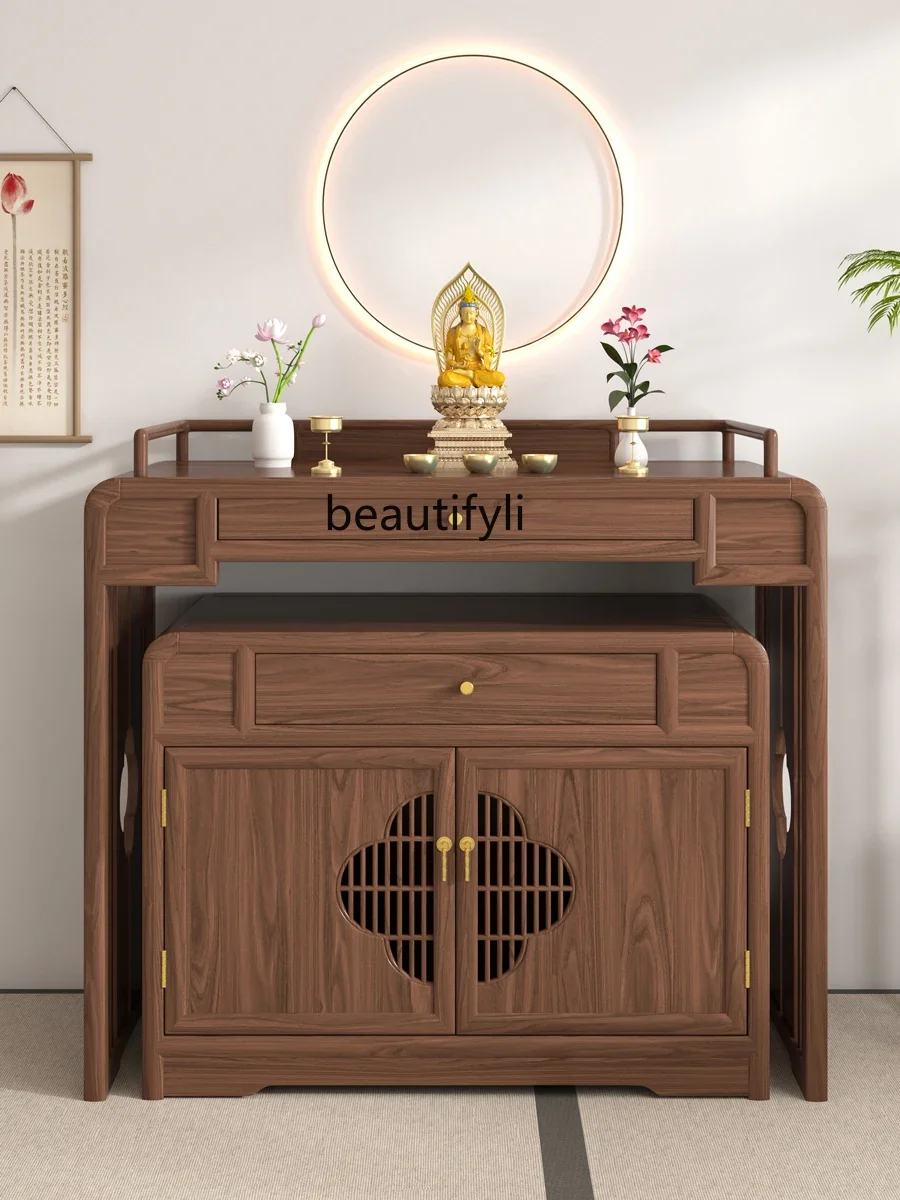 Tủ Gỗ Chắc Chắn Phật Giáo Nội Địa Phật Tủ Đèn Cao Cấp Thần Tài Thờ Phật Điện Phòng Khách Hương Bàn - Hình 2 Tủ Gỗ Chắc Chắn Phật Giáo Nội Địa Phật Tủ Đèn Cao Cấp Thần Tài Thờ Phật Điện Phòng Khách Hương Bàn - Hình 2