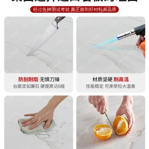 Tủ Gỗ Chắc Chắn Tủ Hiện Đại Đơn Giản Và Cao Cấp Đá Tủ Bếp Tường Phòng Khách Tủ Bảo Quản - Hình 2
