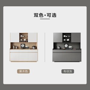 Tủ Gỗ mặt trăng Tủ búp phê nhà Tủ ăn Tủ bếp phong cách châu Âu phòng khách Tủ chè Tủ rượu - Hình 2