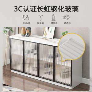 Tủ Gỗ Tủ búp phê đá phiến Tủ bếp hiện đại Tủ rượu tường phòng khách Tủ trà Tủ - Hình 3