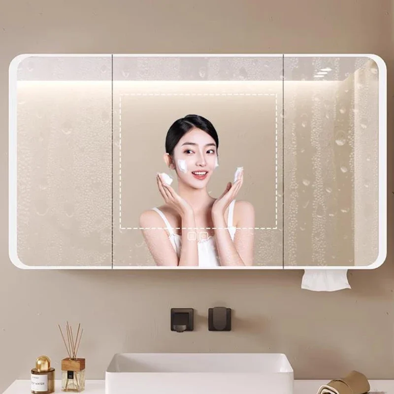 Tủ Gương Tủ Treo Tường Đèn Vanity Làm Đẹp Tủ Bảo Quản Góc Nhà Tổ Chức Armadi Da Soggiorno Trang Trí Phòng - Hình 2 Tủ Gương Tủ Treo Tường Đèn Vanity Làm Đẹp Tủ Bảo Quản Góc Nhà Tổ Chức Armadi Da Soggiorno Trang Trí Phòng - Hình 2