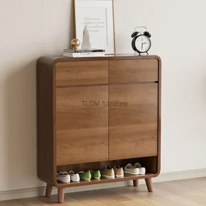 Tủ Hành Lang Tổ Chức Tủ Giày Nhà Bếp Woode Tiết Kiệm Không Gian Kệ Entryway Băng Ghế Dự Bị Woonkamer Kasten Sân Vườn Bộ Bàn Ghế - Hình 3