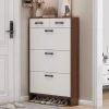 Tủ Hành Lang Trưng Bày Giá Để Giày Phòng Khách Tủ Di Động Thiết Kế Giá Để Giày Băng Ghế Dự Bị Hành Lang Szafka Na Buty Tiết Kiệm Không Gian Furnitur