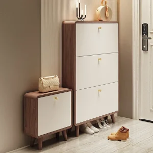 Tủ Hẹp Dọc Giày Tiết Kiệm Không Gian Phạm Vi Hiện Đại Tủ Siêu Mỏng Tủ Giày Đứng Sapateiro Nội Thất Gia Đình YX50SC - Hình 3