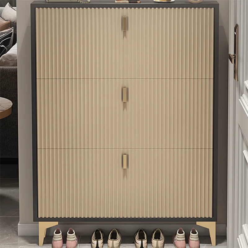 Tủ Hẹp Dọc Tủ Giày Lối Vào Hội Trường Gỗ Siêu Mỏng Tủ Giày Phòng Khách Armoire Chaussures Nội Thất ZY50XG - Hình 4 Tủ Hẹp Dọc Tủ Giày Lối Vào Hội Trường Gỗ Siêu Mỏng Tủ Giày Phòng Khách Armoire Chaussures Nội Thất ZY50XG - Hình 4