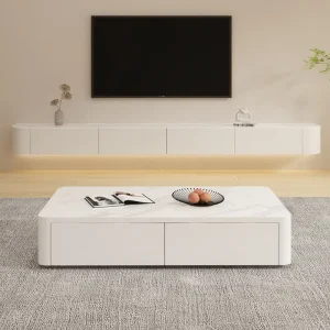 Tủ Hiện đại Đơn Giản Nổi Tủ Treo Tường Phòng Khách Phòng Ngủ Thiết Kế Nghệ Thuật Giáp Gỗ Thanh Lịch Mueble Nội Thất Gia Đình - Hình 2