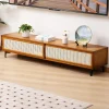 Tủ Hiện đại Đơn Giản Tủ Nghệ Thuật Phổ Quát Thiết Kế Phòng Khách Bàn Gỗ Chắc Chắn Sàn Sang Trọng Đứng Meubles Nội Thất Nhà