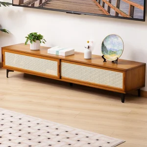 Tủ Hiện đại Đơn Giản Tủ Nghệ Thuật Phổ Quát Thiết Kế Phòng Khách Bàn Gỗ Chắc Chắn Sàn Sang Trọng Đứng Meubles Nội Thất Nhà