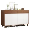 Tủ Hiện Đại Entryway Giày Chống Thấm Nước Kích Thước Lớn Chân Gỗ Chắc Chắn Hành Lang Lối Vào Đầm Shoemaker Meuble Tủ