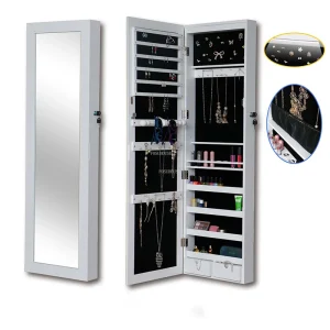 Tủ Hiện Đại Gỗ Gương Tủ Treo Tường Lắp Gương Gương Toàn Thân Trang Sức Tủ Bảo Quản phong cách Châu Âu Nội Thất Phòng Ngủ - Hình 2