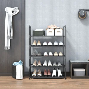 Tủ Hộ gia đình kItaly túc xá giày thép không gỉ giá giày chống bụi khởi động có giá để đồ tiết kiệm không gian giày lối vào Tủ giày - Hình 2