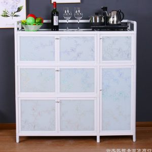 Tủ Hợp kim nhôm Tủ bếp gia đình Tủ bếp Tủ bảo quản bữa ăn Tủ phụ bếp Tủ bếp gas Tủ lắp ráp nhiệt - Hình 2