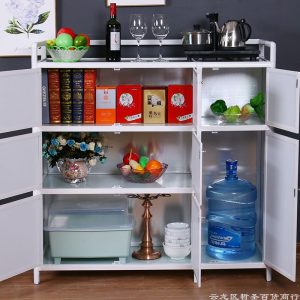 Tủ Hợp kim nhôm Tủ bếp gia đình Tủ bếp Tủ bảo quản bữa ăn Tủ phụ bếp Tủ bếp gas Tủ lắp ráp nhiệt - Hình 4