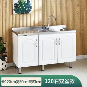 Tủ hợp kim nhôm tủ bếp tủ inox bán hàng trực tiếp tủ bếp tủ chén tiết kiệm dễ dàng cho thuê tủ - Hình 2
