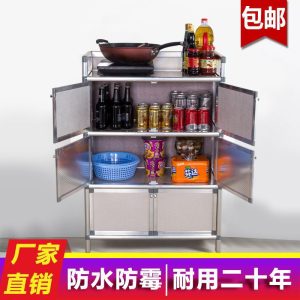 Tủ inox tủ bếp tủ búp lắp ráp đơn giản tủ rau cho thuê phòng để đồ tủ bộ đồ ăn tủ để đồ