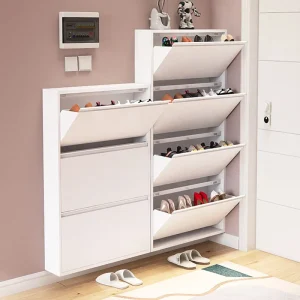 Tủ Kim Loại Hiện Đại Giày Treo Tường Phòng Khách Tủ Giày Sắp Xếp Organizador De Zapatos Nội Thất Hành Lang