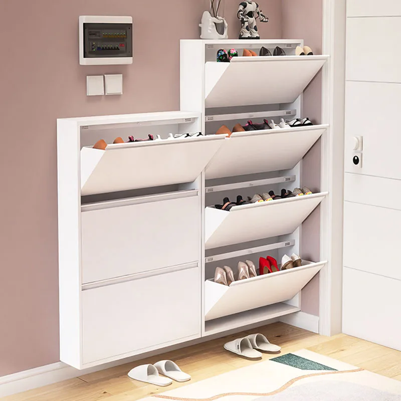 Tủ Kim Loại Hiện Đại Giày Treo Tường Phòng Khách Tủ Giày Sắp Xếp Organizador De Zapatos Nội Thất Hành Lang Tủ Kim Loại Hiện Đại Giày Treo Tường Phòng Khách Tủ Giày Sắp Xếp Organizador De Zapatos Nội Thất Hành Lang