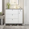 Tủ KItaly Túc Xá Giày Lối Vào Cực Công Suất Lớn Phòng Khách Trắng Xả Kho Tối Giản Giày Đồ Nội Thất