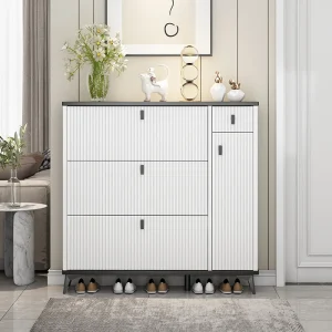 Tủ KItaly Túc Xá Giày Lối Vào Cực Công Suất Lớn Phòng Khách Trắng Xả Kho Tối Giản Giày Đồ Nội Thất