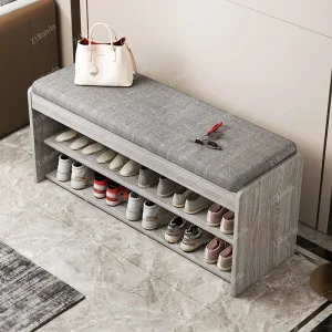 Tủ L Giá Giày Cửa Nhà Ngồi Đơn Giản Tủ Giày Bảo Quản Giá Đựng Đồ Giày - Hình 3